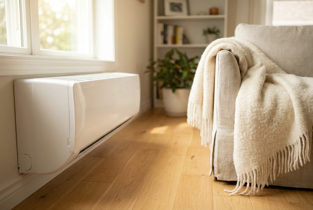Wanneer is een airconditioning het meest effectief voor het verwarmen van een huis?