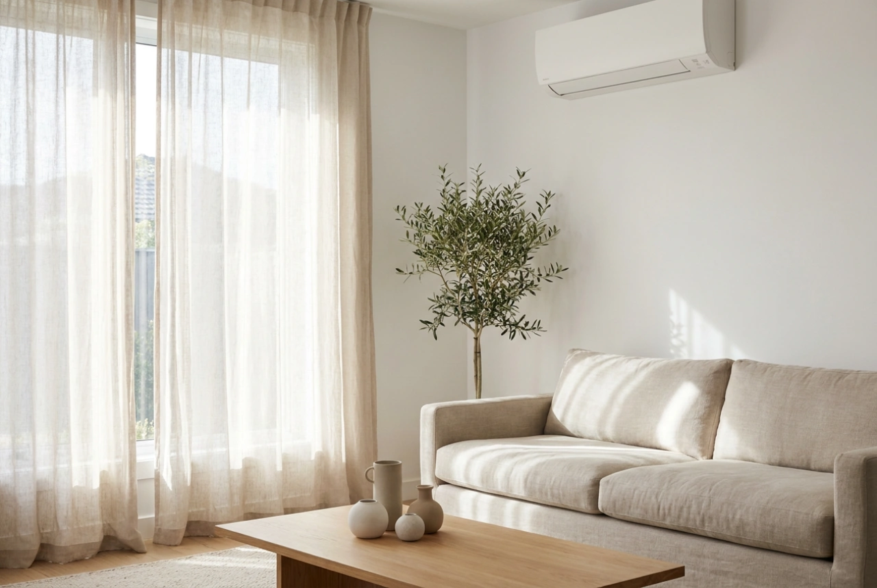 Airconditioning plannen in een eengezinswoning voor dagelijkse behoeften
