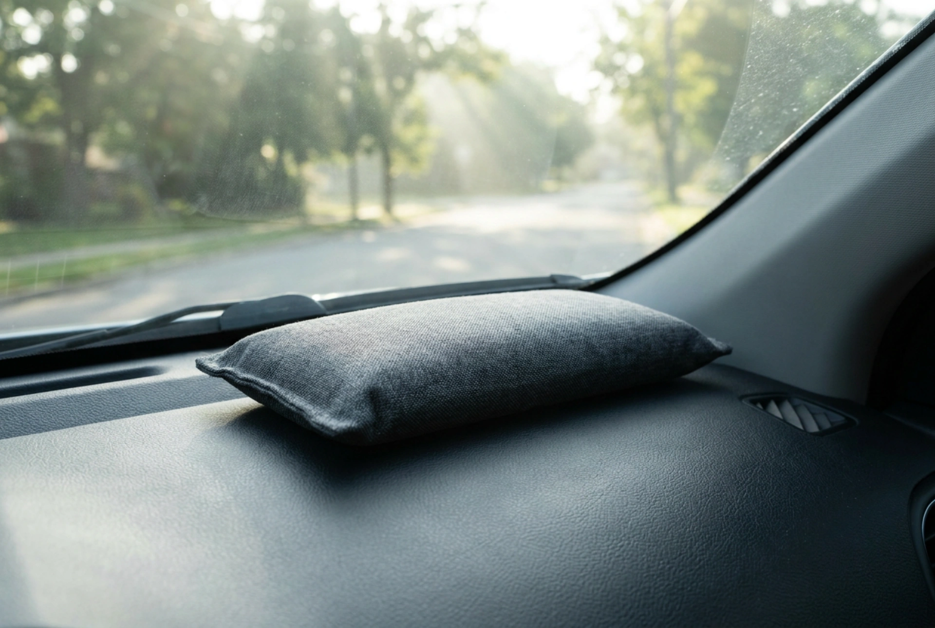 Vochtvangers in de auto tegen beslagen ruiten