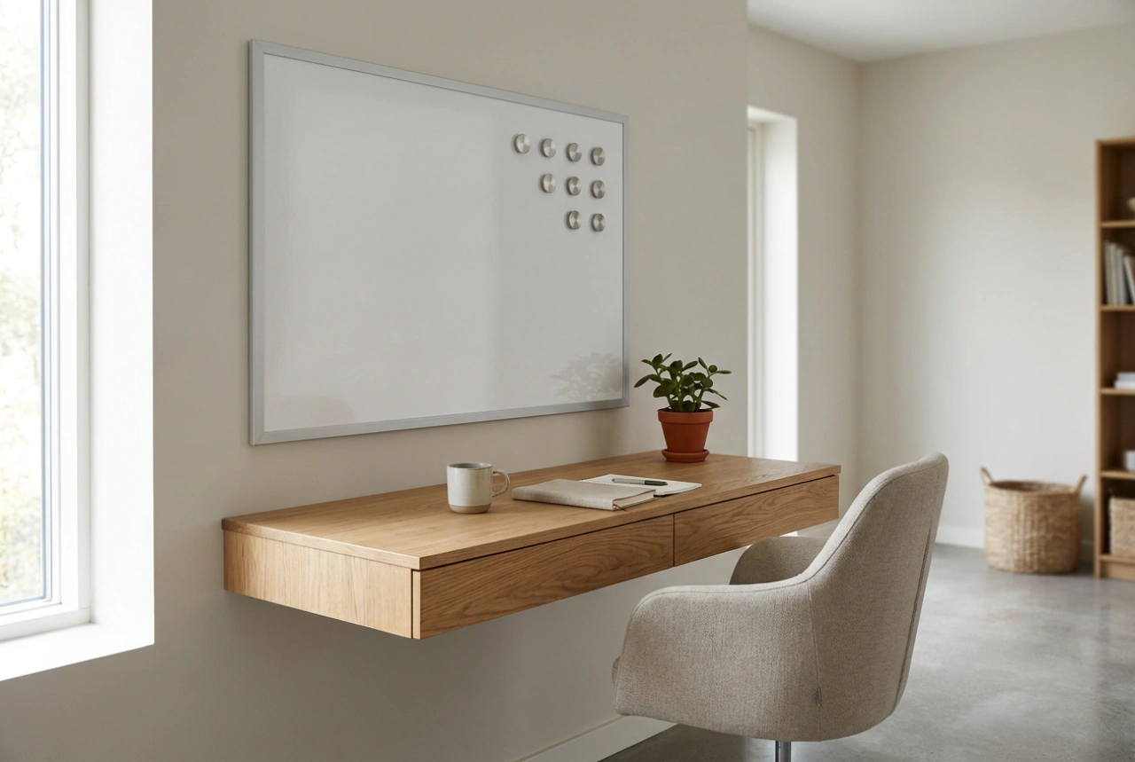 Hoe plant u een magnetisch wandbord op maat voor de werkmuur