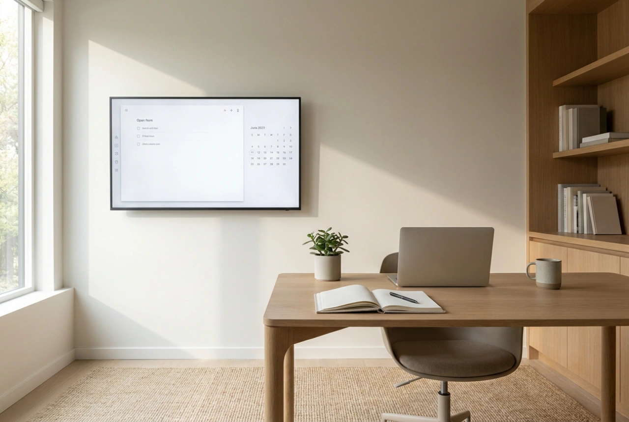 Hoe u een interactief whiteboard integreert in de thuisstudieroutine