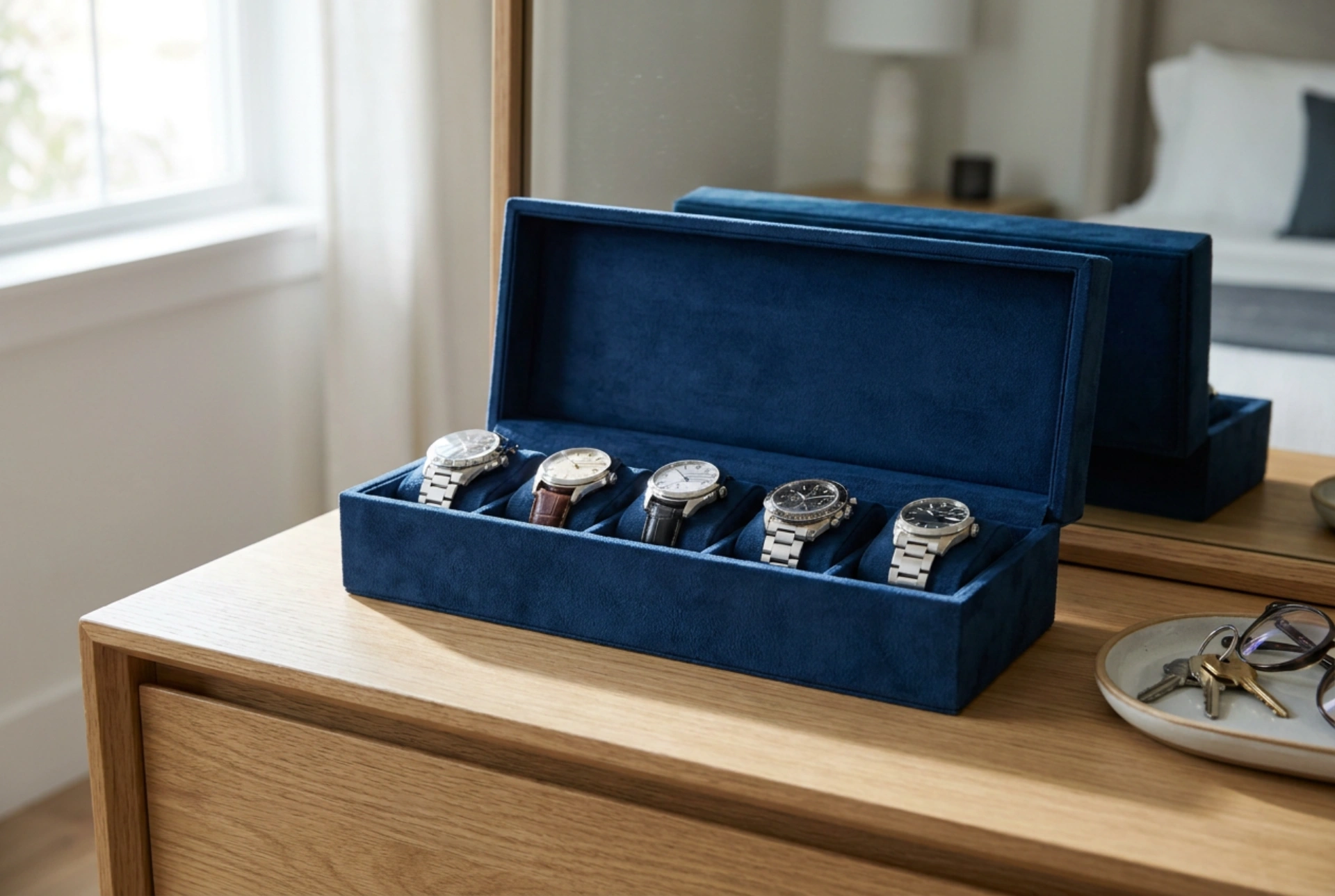 Hoe u horloges krasvrij bewaart in een organizer