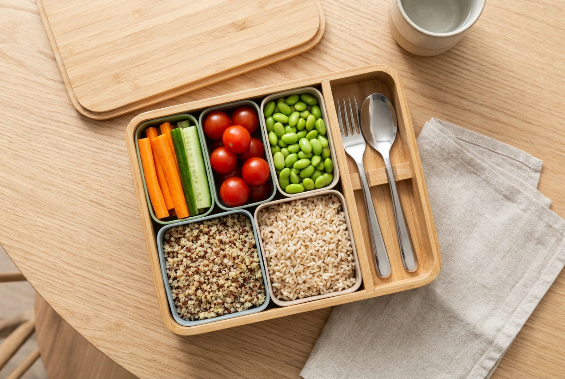 Hoe houd je een lunchbox met bestek netjes en hygiënisch
