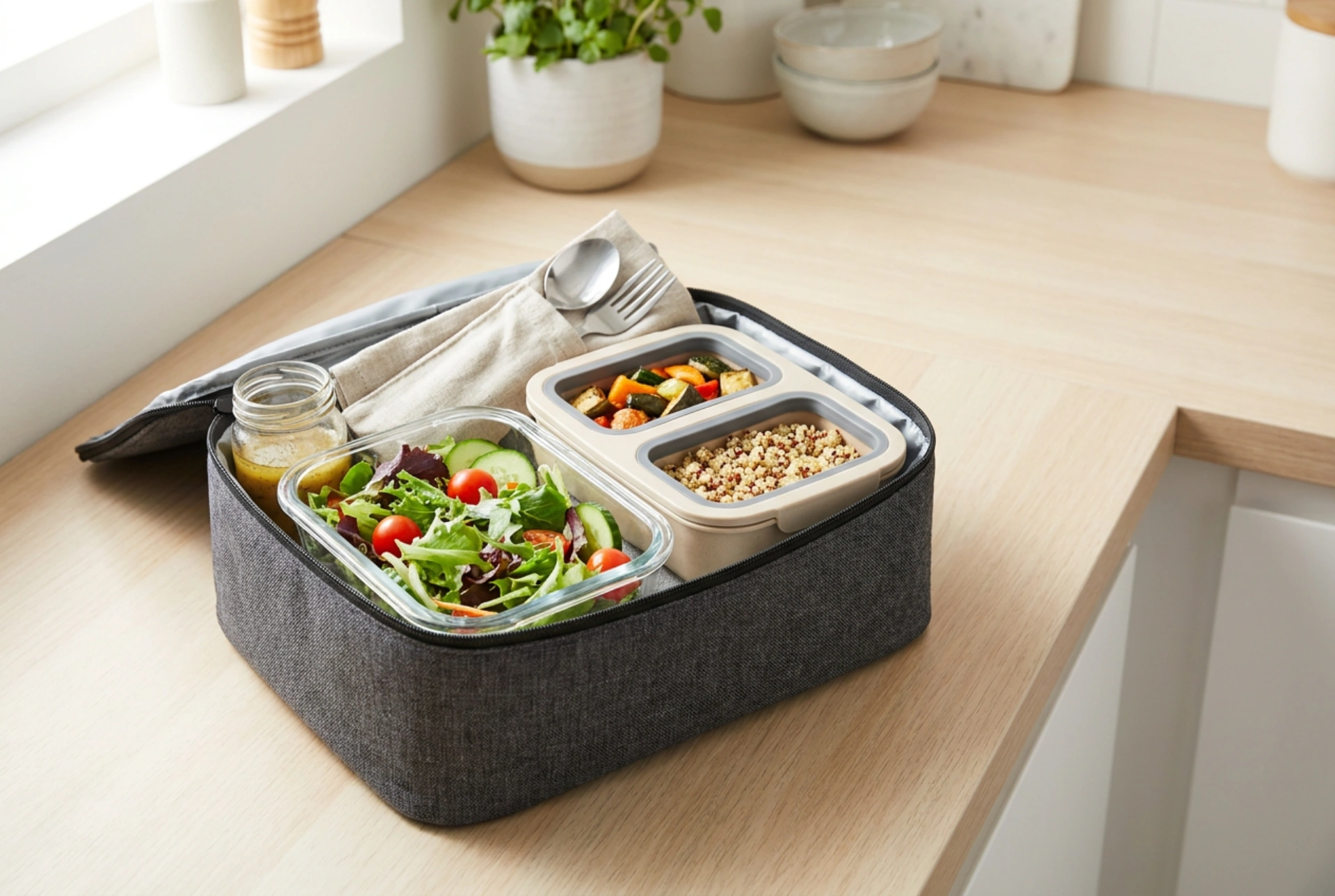 Hoe pak je een thermische lunchtas lekvrij in