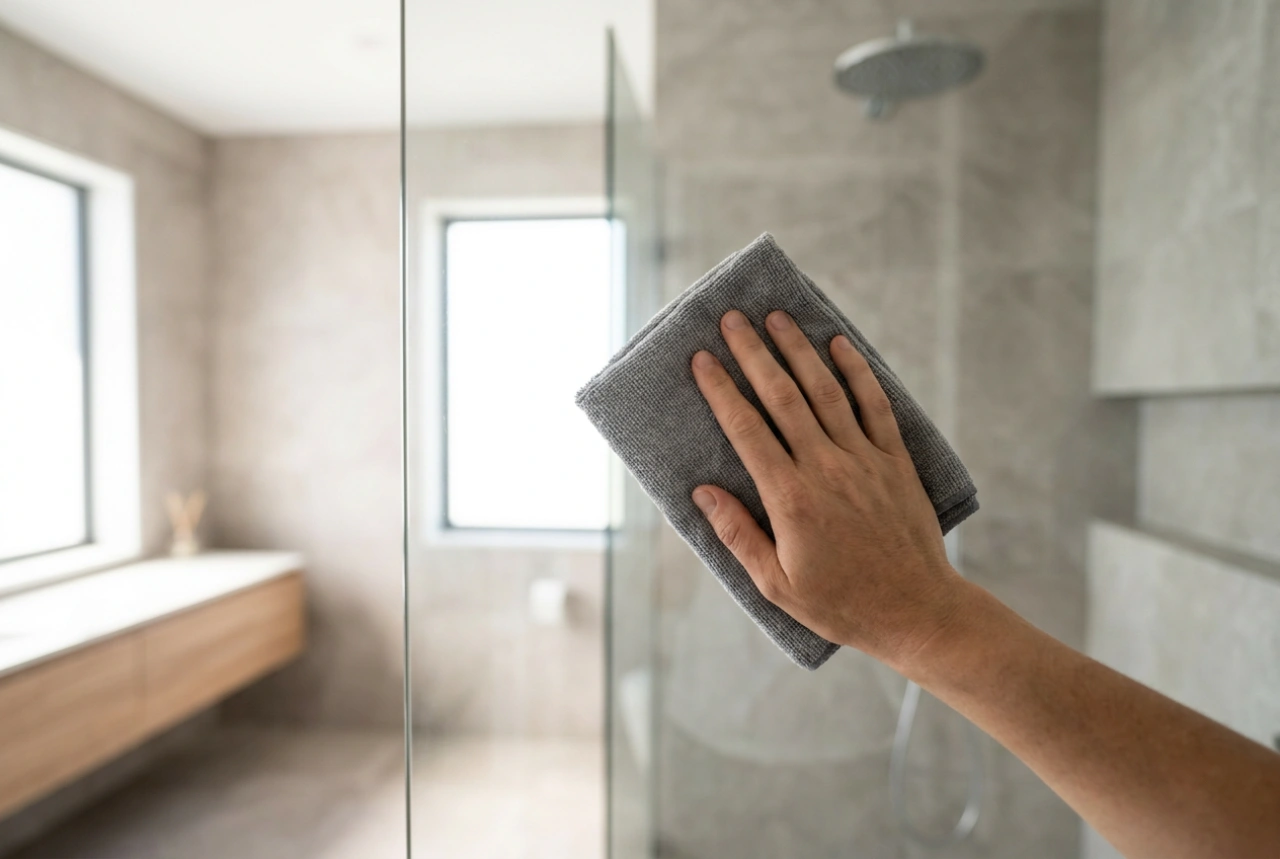 Waarom impregnering voor douchecabines een perfect schoon oppervlak vereist