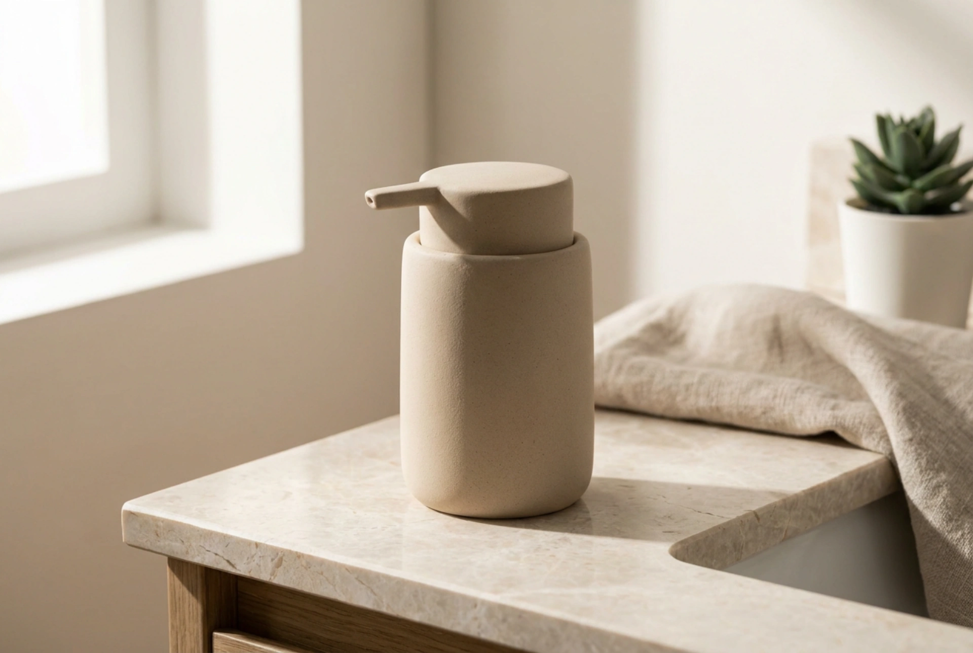 Hoe u een beige toiletborstel reinigt zonder dat deze verkleurt