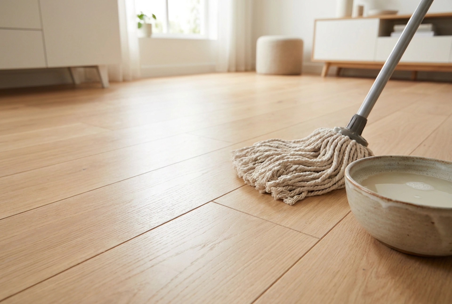 Marseillezeep voor een milde en veilige reiniging van houten vloeren