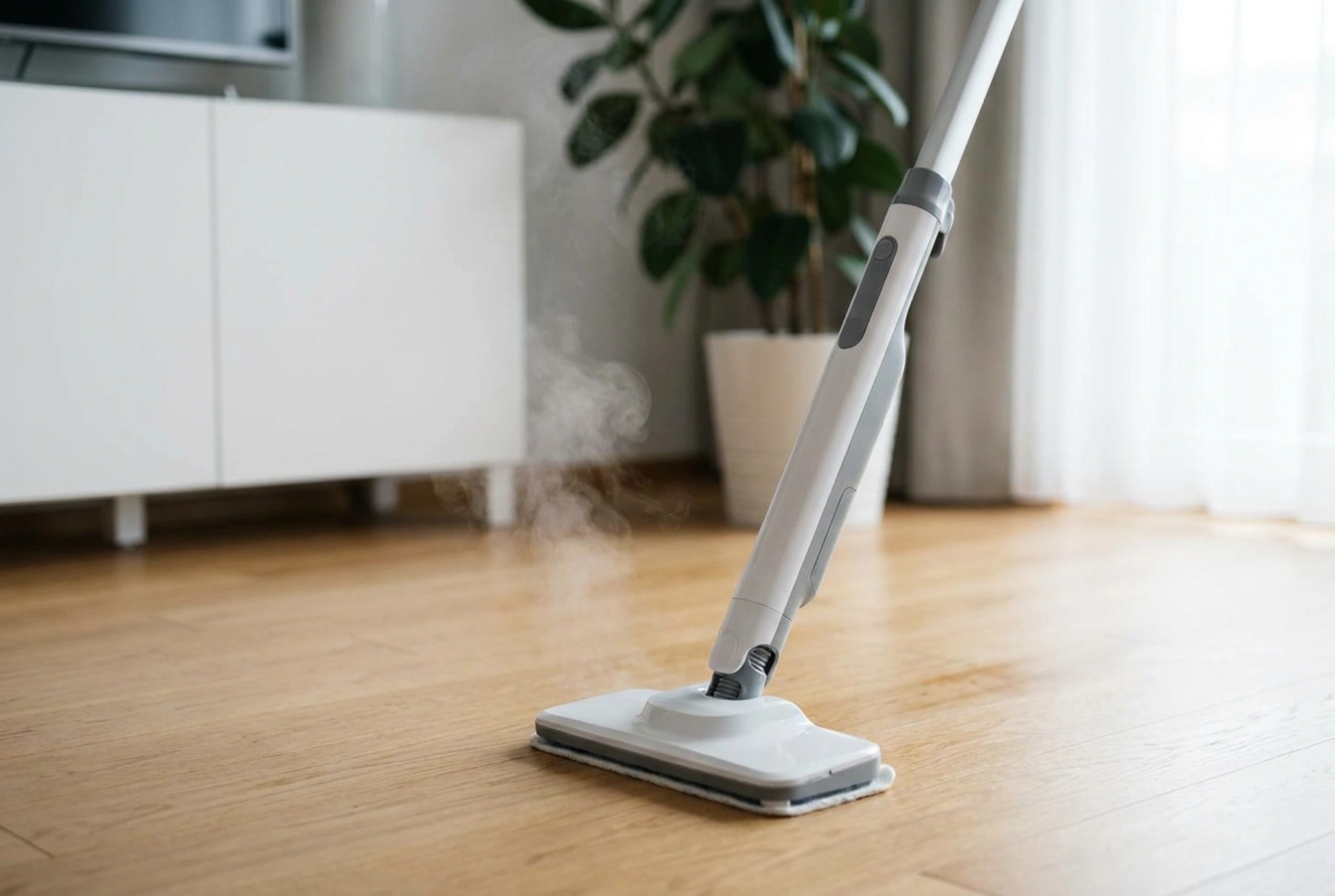 Vloeren reinigen met een accu-stoommop: waar u op moet letten