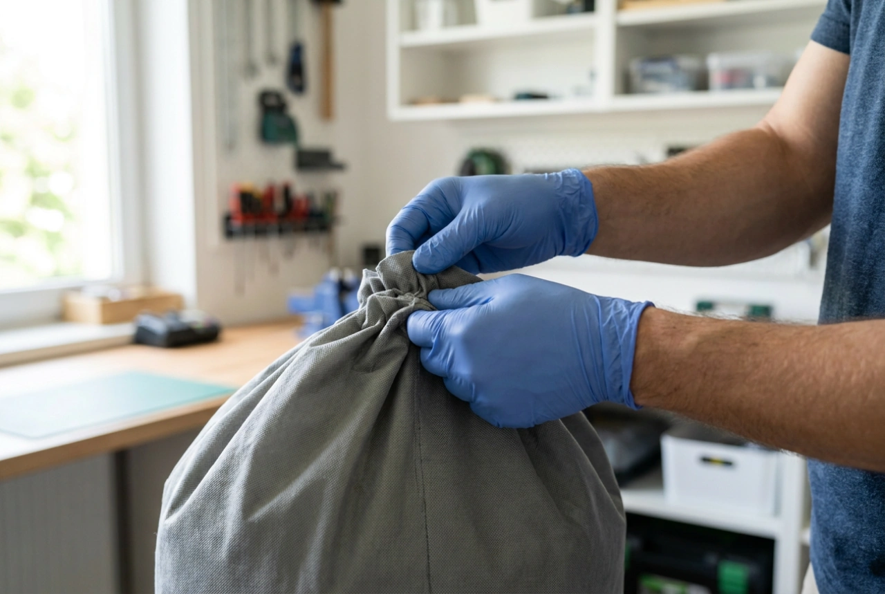 Hoe vervang je industriële stofzuigerzakken zonder contact met stof