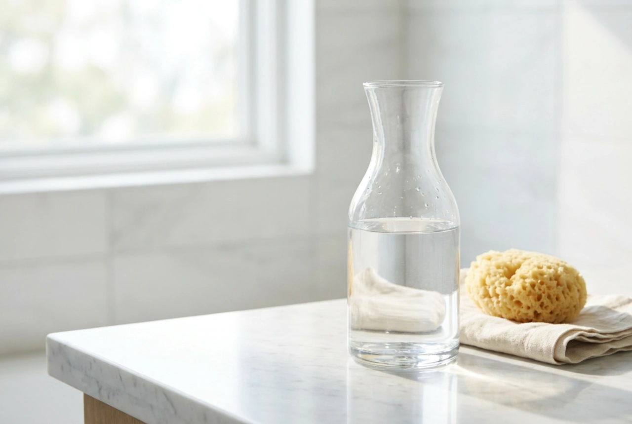 Hoe maak je een glazen waterkaraf effectief en streeploos schoon