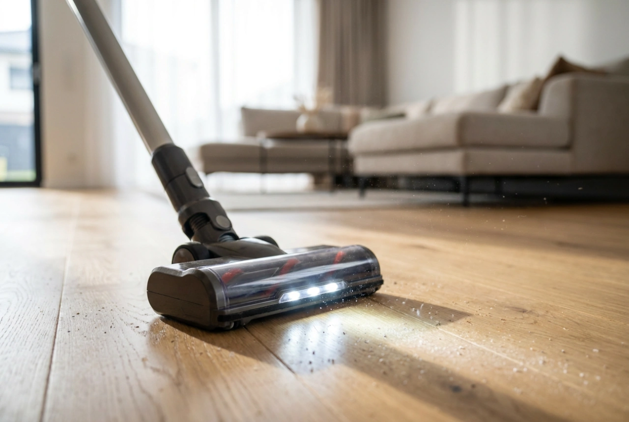 Hoe LED-verlichting op een stofzuiger het verwijderen van stof vergemakkelijkt