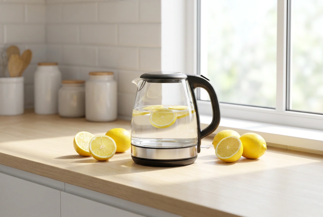 Waterkoker ontkalken met citroenzuur zonder metaalnasmaak