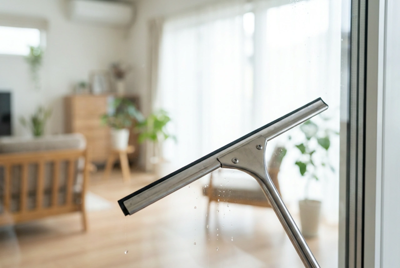 Waarom ramen wassen met gedemineraliseerd water strepen voorkomt