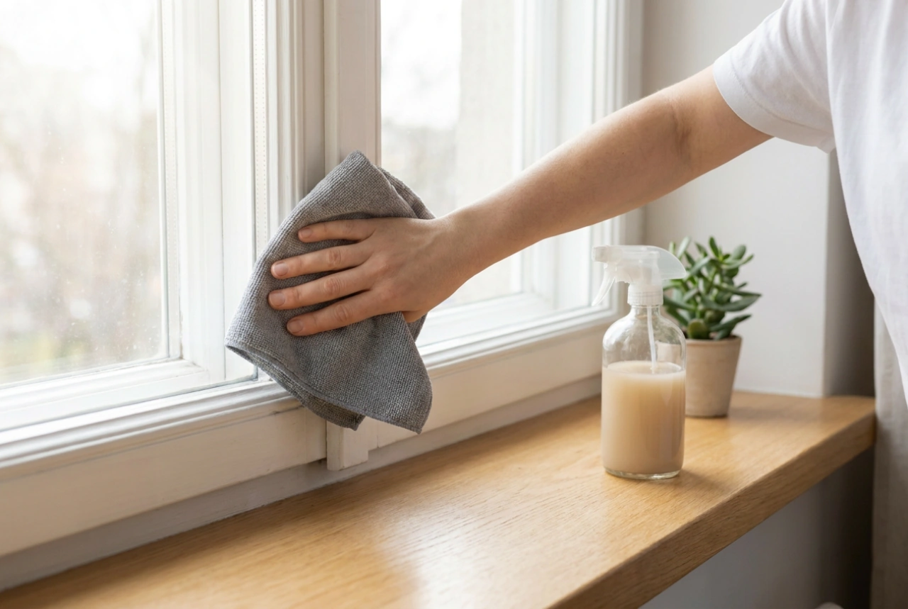 Hoe kies je de juiste reiniger voor kozijnen zonder strepen en vlekken