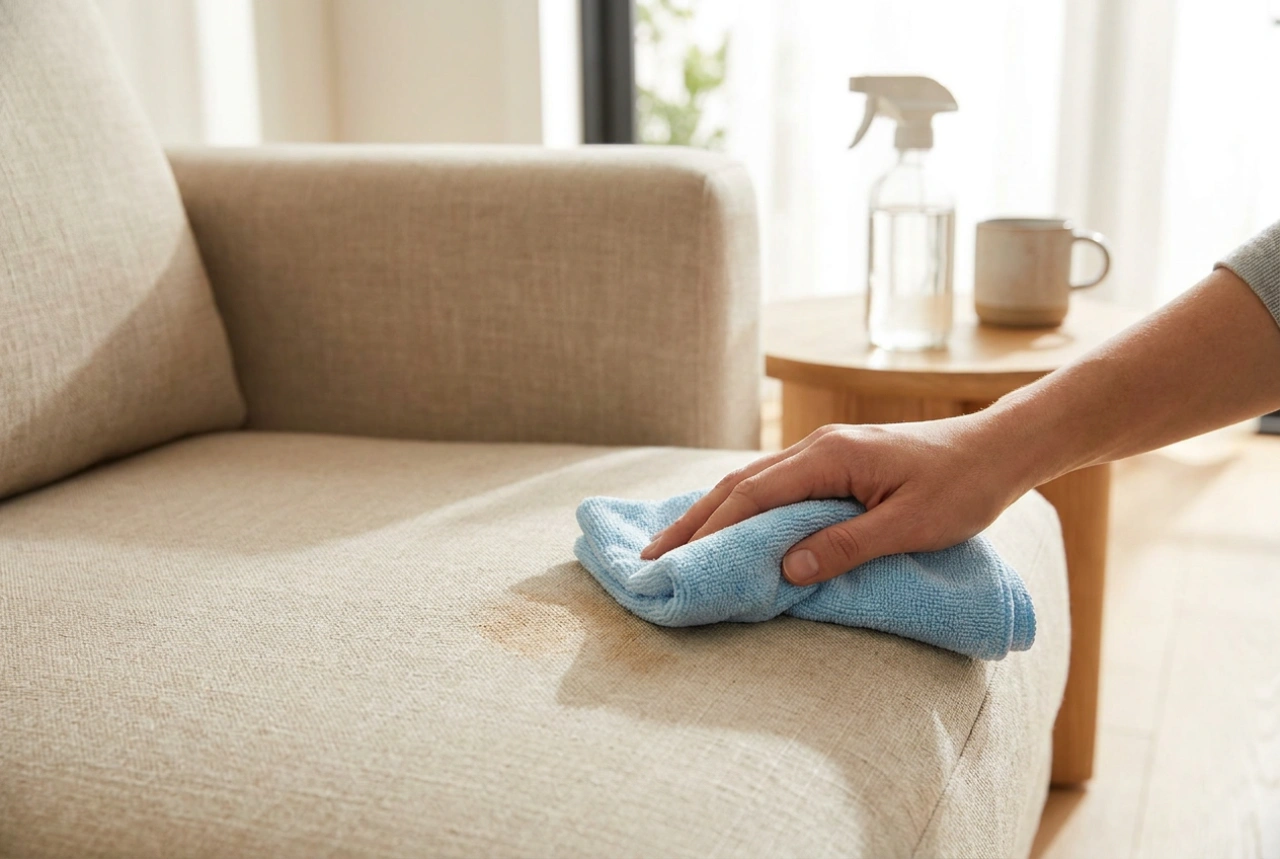 Hoe u bankreiniger gebruikt zonder opdroogvlekken achter te laten