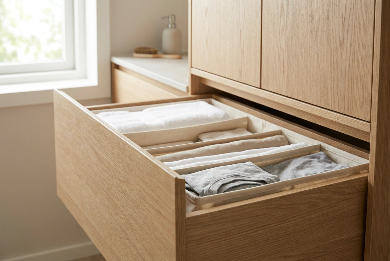 De cargo wasmand: efficiënt wasgoed sorteren in de kast voor het wassen