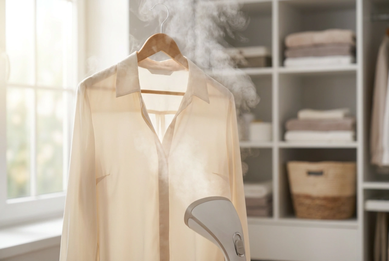 Hoe u stoomwasfuncties gebruikt zonder delicate kleding te beschadigen