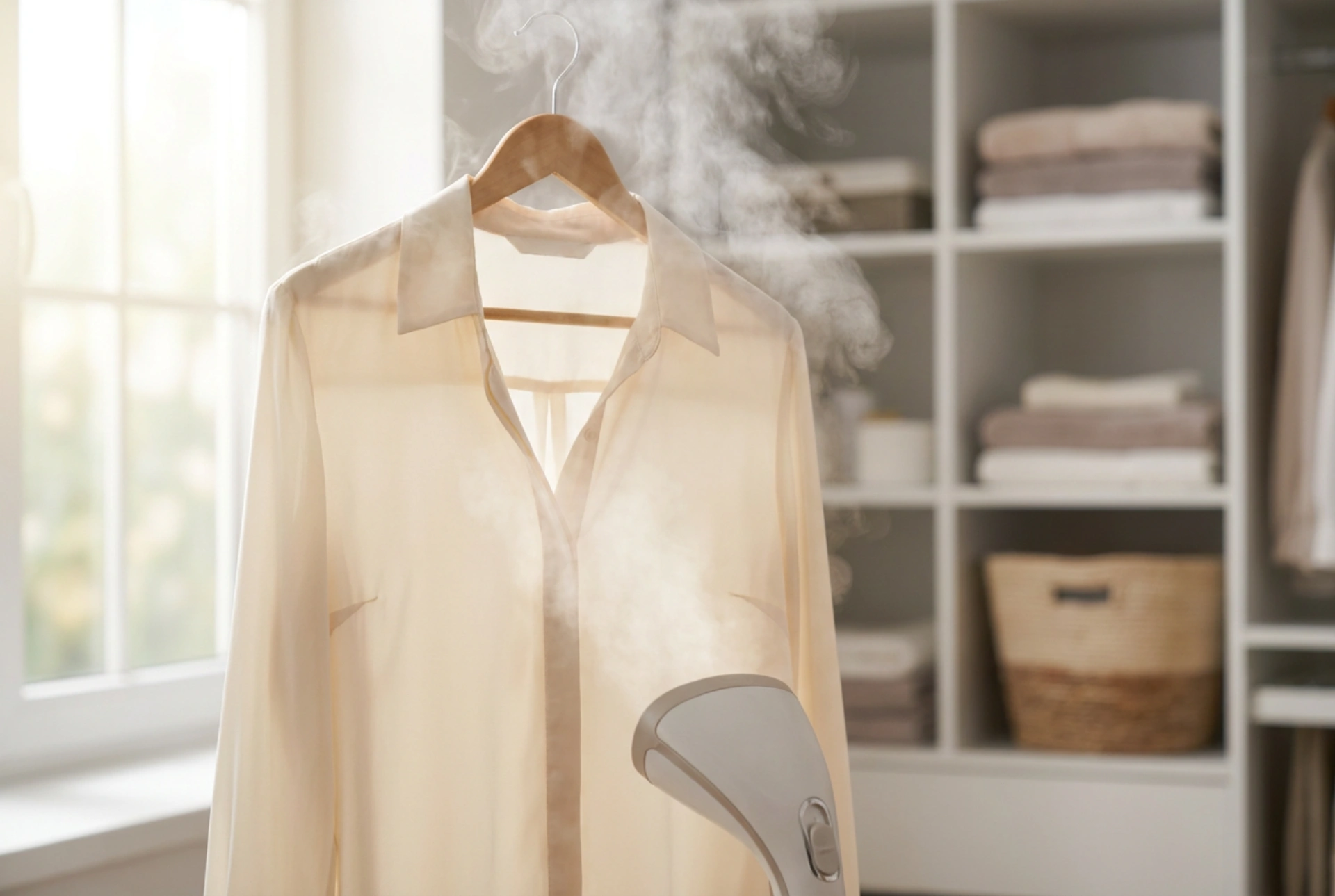 Hoe u stoomwasfuncties gebruikt zonder delicate kleding te beschadigen