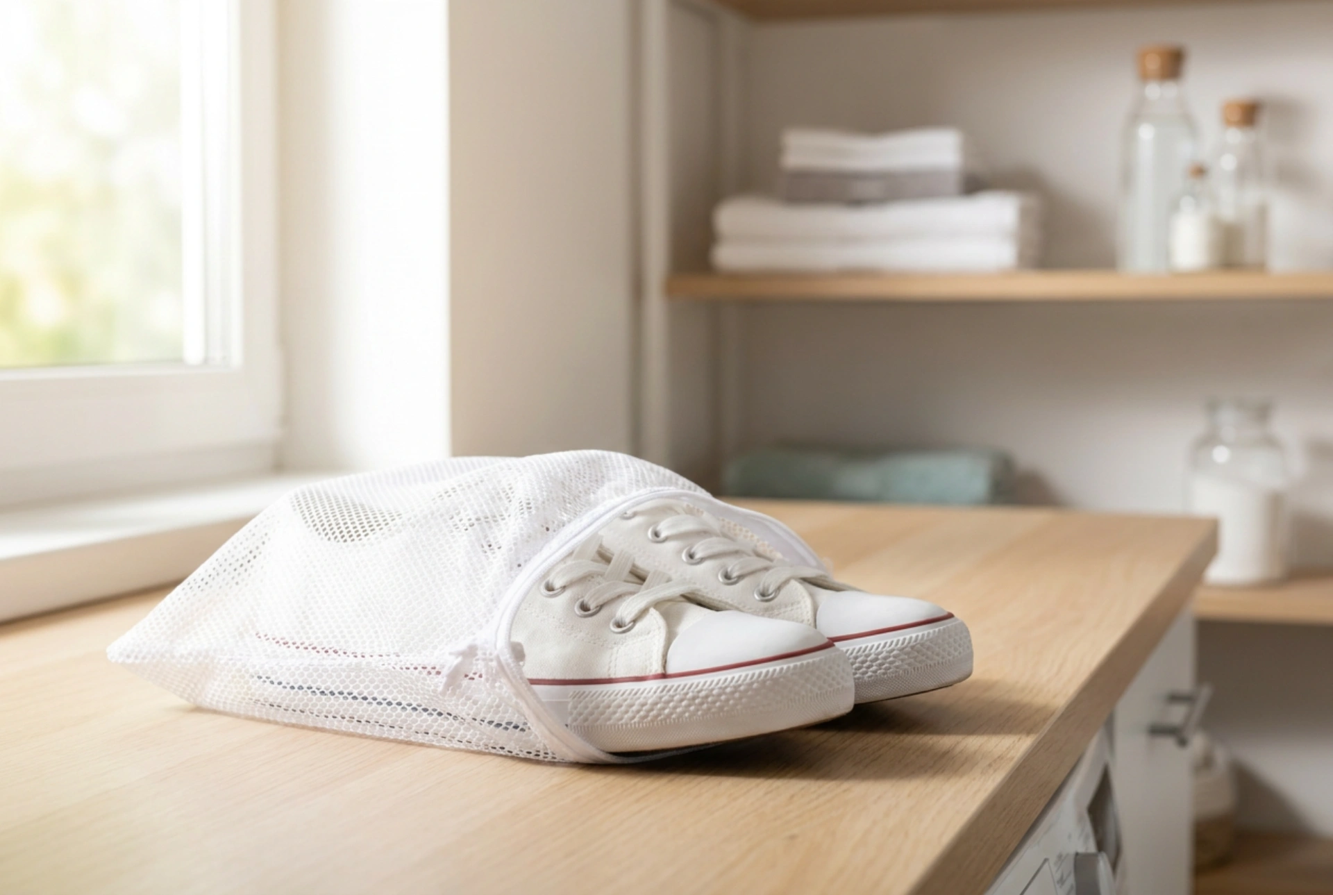 Schoenen wassen in de wasmachine: het juiste wasprogramma zonder hoge toeren