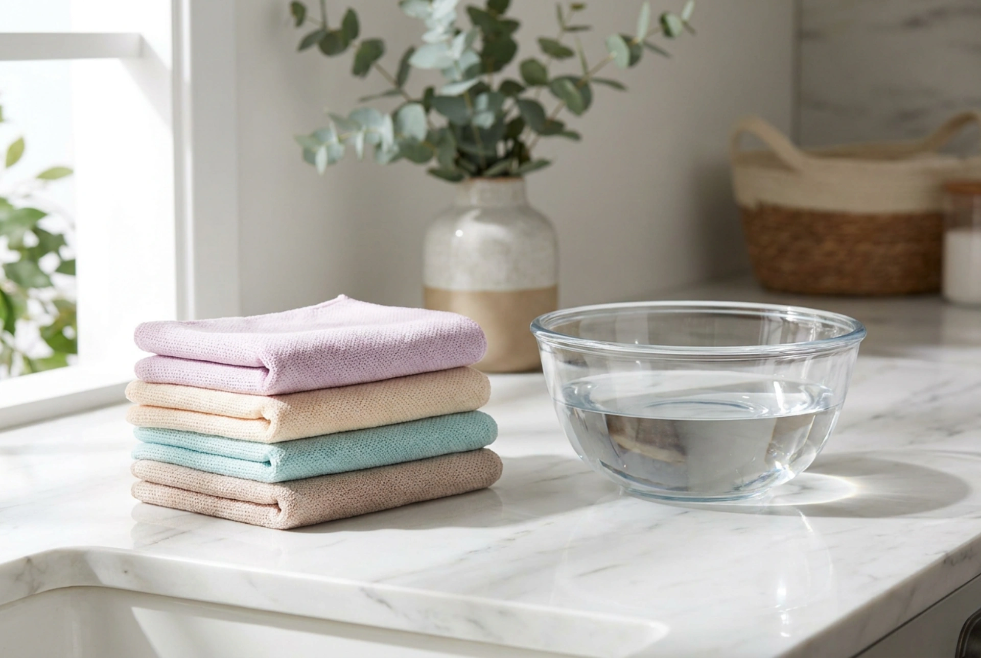 Microvezeldoeken wassen zonder verlies van absorptievermogen
