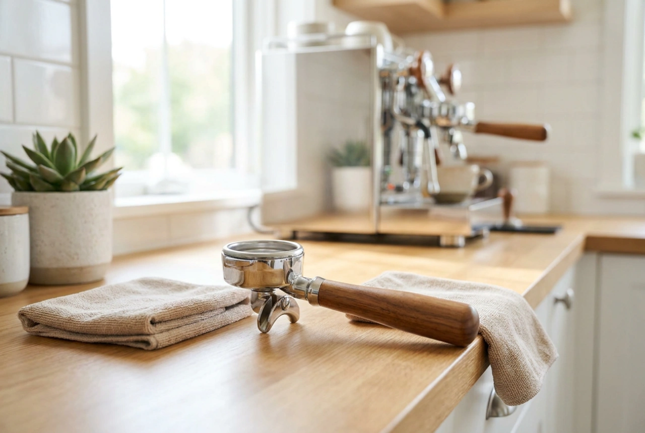 Hoe u een espressomachine de hele dag door perfect schoon houdt