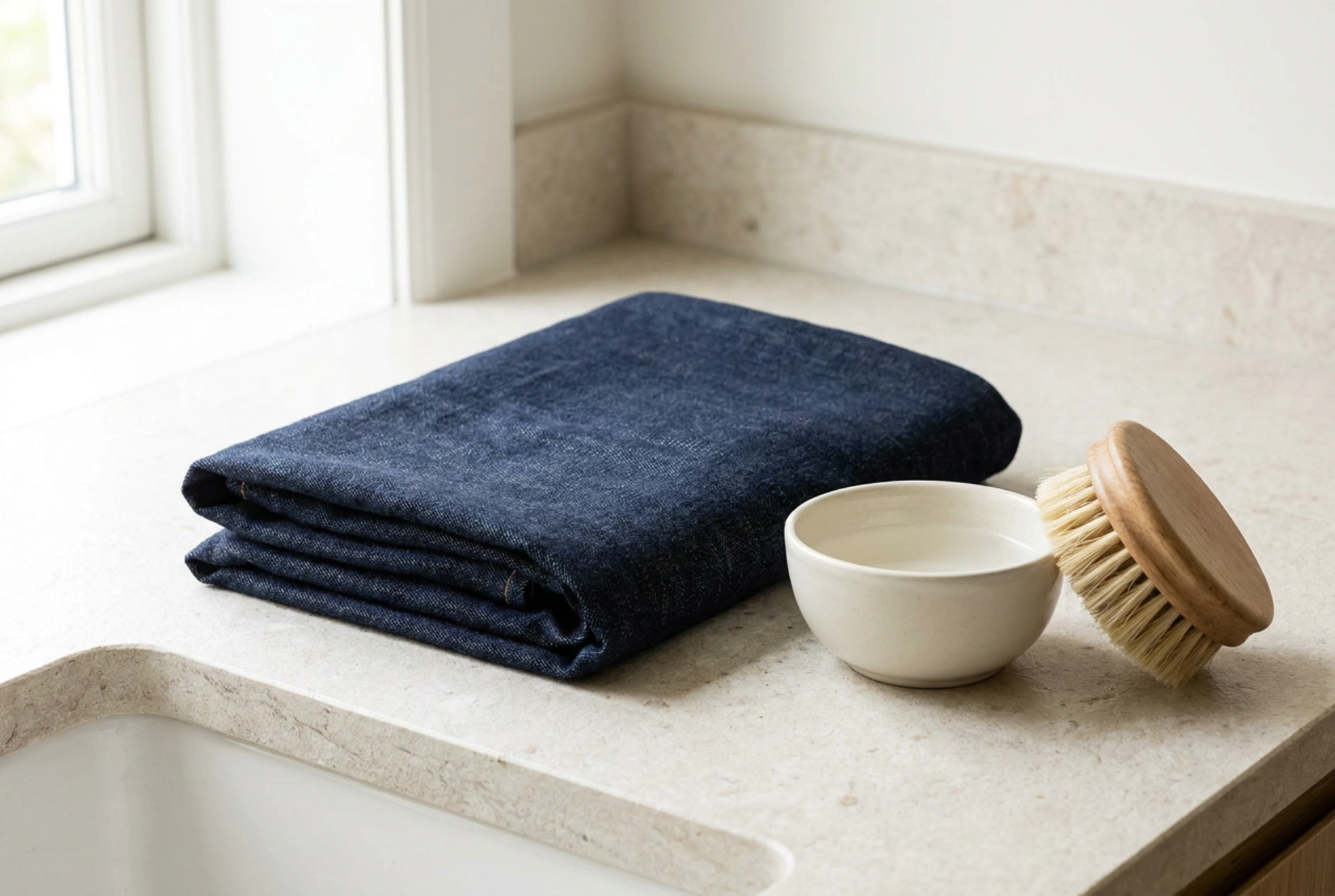Grasvlekken uit jeans verwijderen zonder de kleur aan te tasten