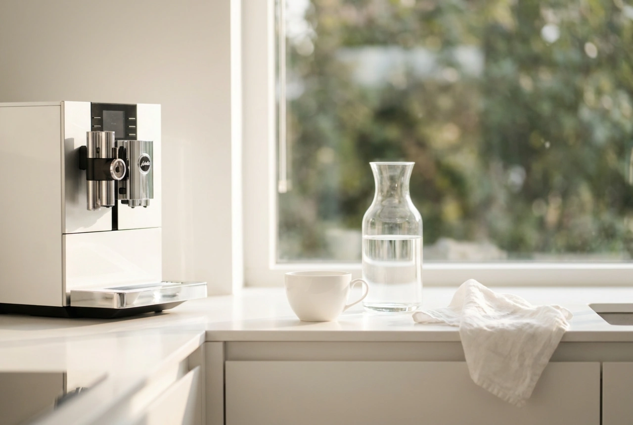 Veilig ontkalken van de espressomachine zonder schade