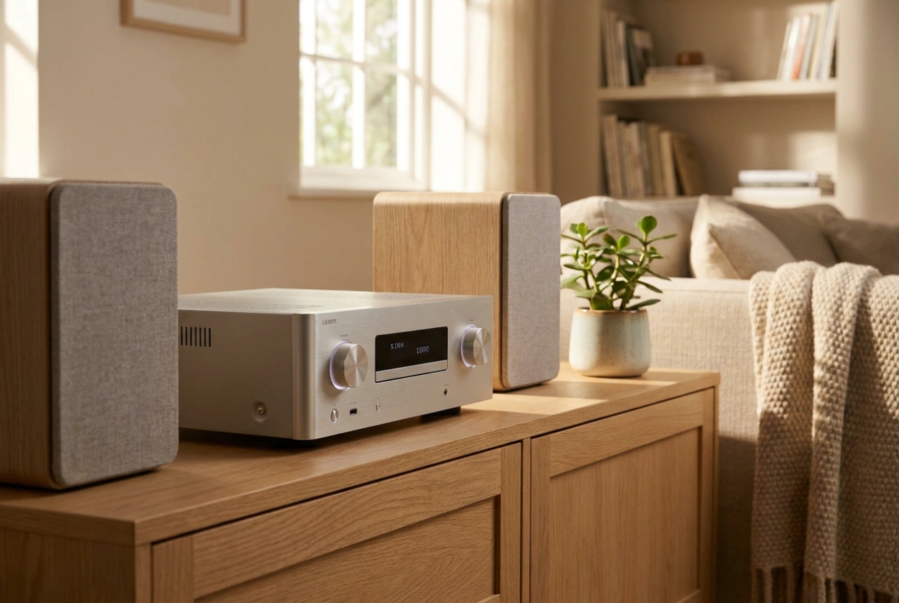 Hoe gebruikt u een receiver met internetradio thuis