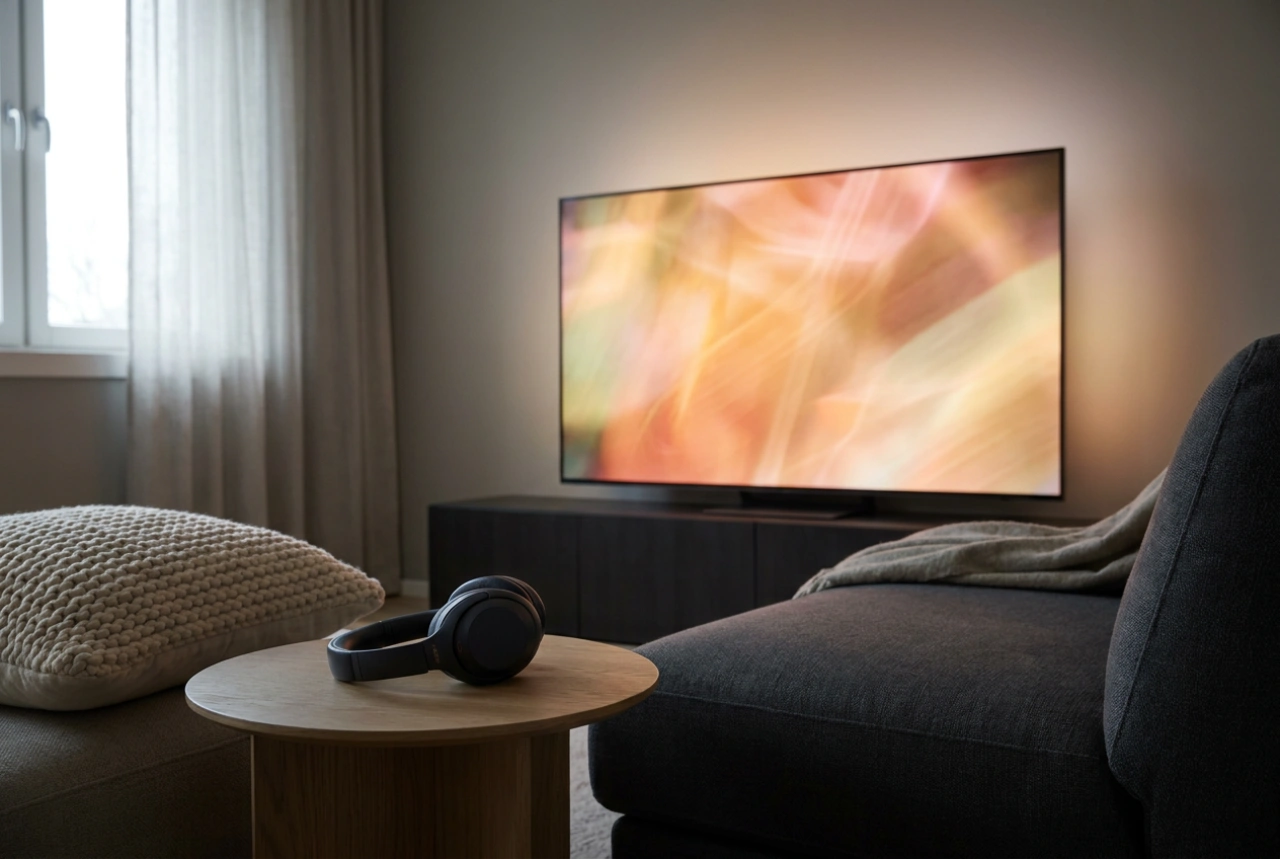 Draadloze koptelefoon aansluiten op de TV zonder vertraging
