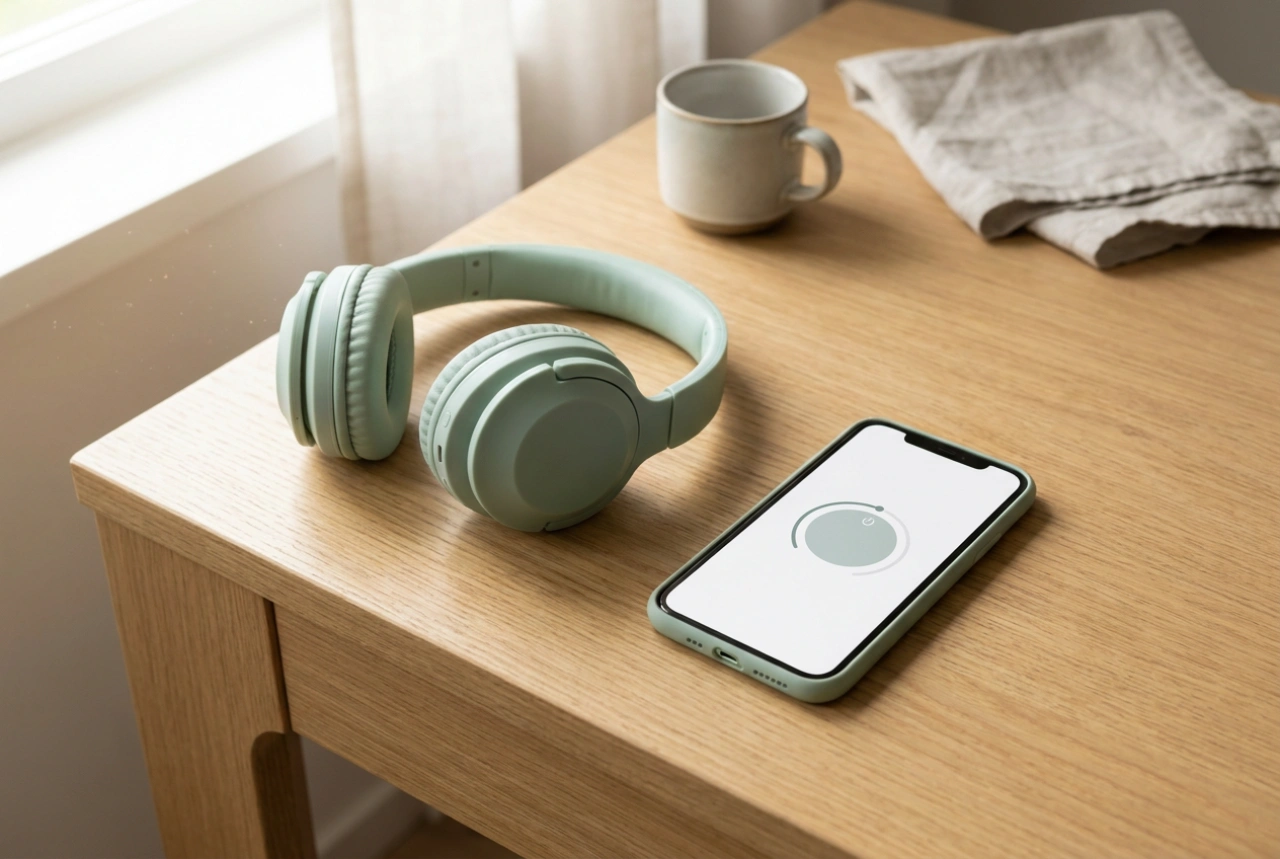 Hoe regel je het volume op over-ear hoofdtelefoons voor kinderen