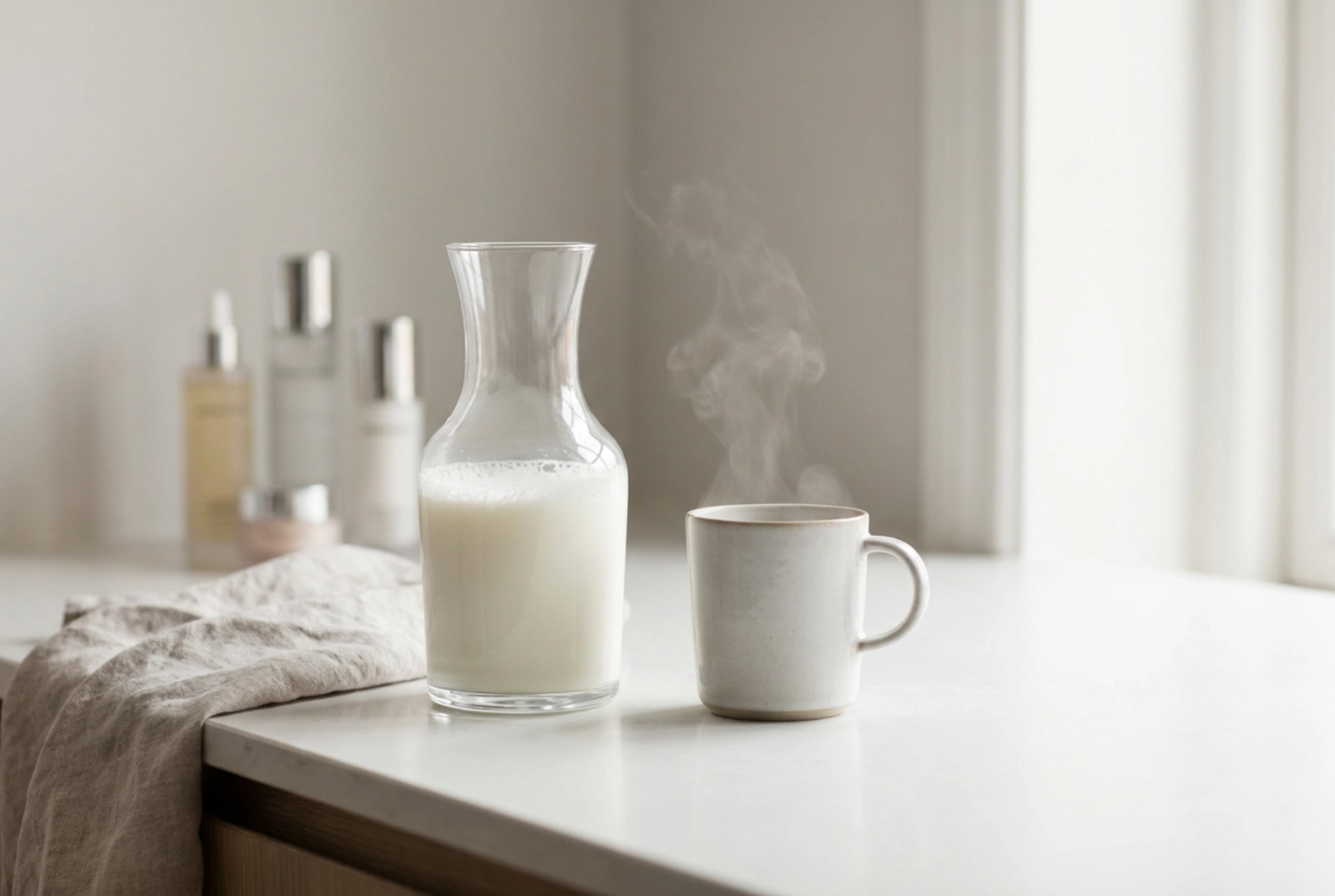 De melkslang van de koffiemachine effectief doorspoelen en reinigen