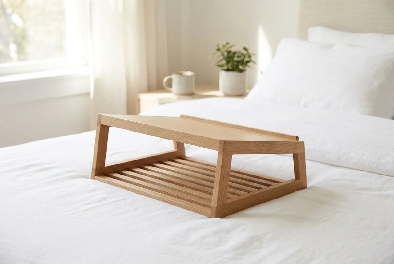 Hoe kies je een laptopstandaard voor in bed zonder de ventilatie te blokkeren