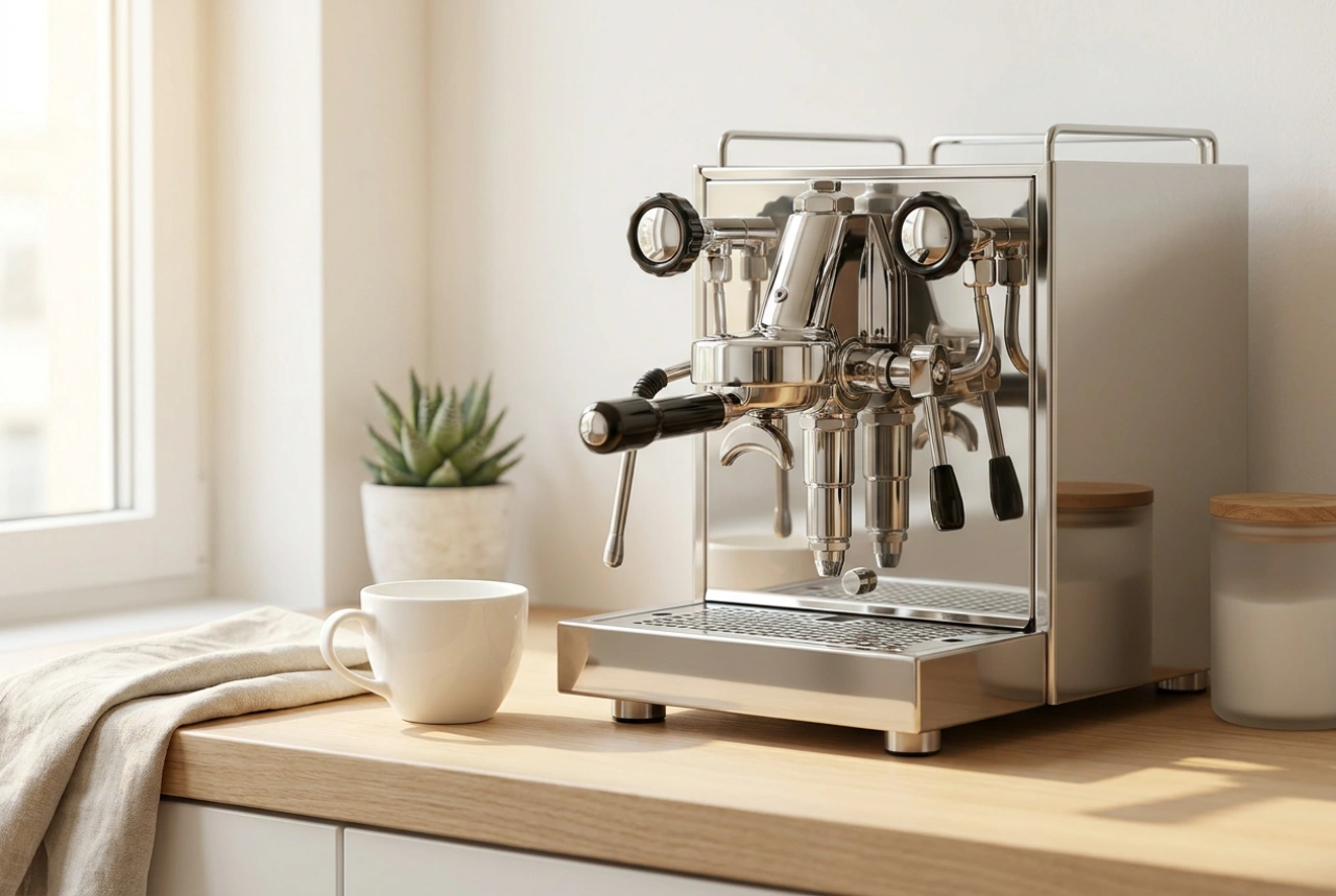Praktisch schoonmaakschema voor de koffiemachine op kantoor