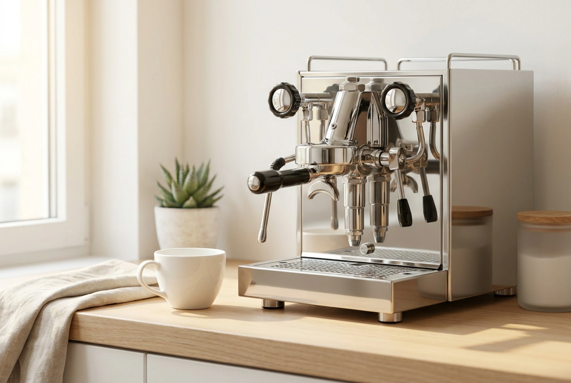 Praktisch schoonmaakschema voor de koffiemachine op kantoor