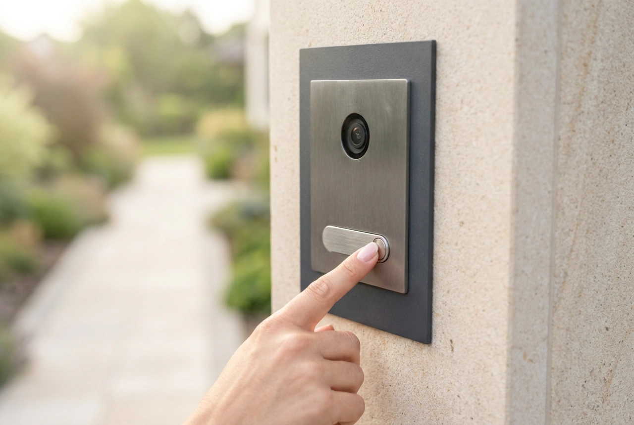 Hoe u een draadloze intercom voor een poort met elektrische deuropener gebruikt