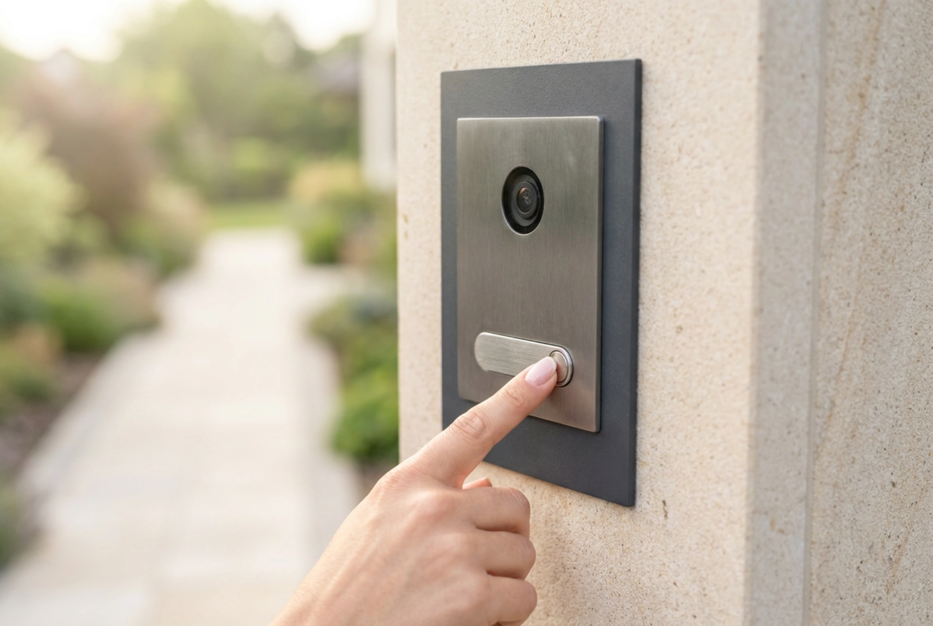 Hoe u een draadloze intercom voor een poort met elektrische deuropener gebruikt