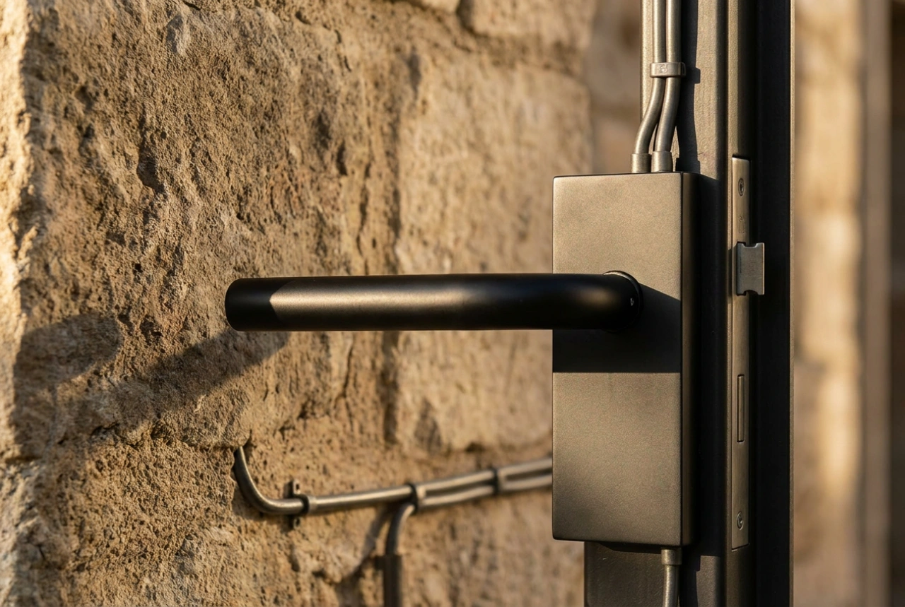 Een elektrische deuropener veilig aansluiten op een intercom