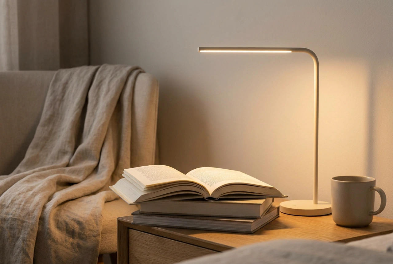 Hoe u een nachtlampje instelt om te lezen zonder uw ogen te vermoeien