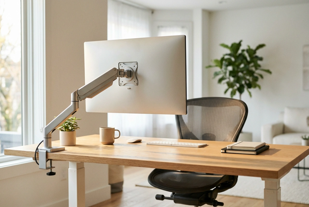 Wanneer een monitorarm aan de muur de ergonomie op de werkplek verbetert