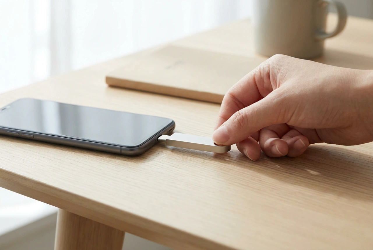 Hoe u een USB-C-stick gebruikt met uw telefoon zonder gegevensverlies