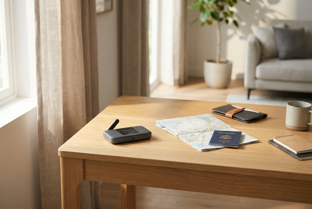 Hoe u een mobiele wifi-router met simkaart efficiënt gebruikt op reis