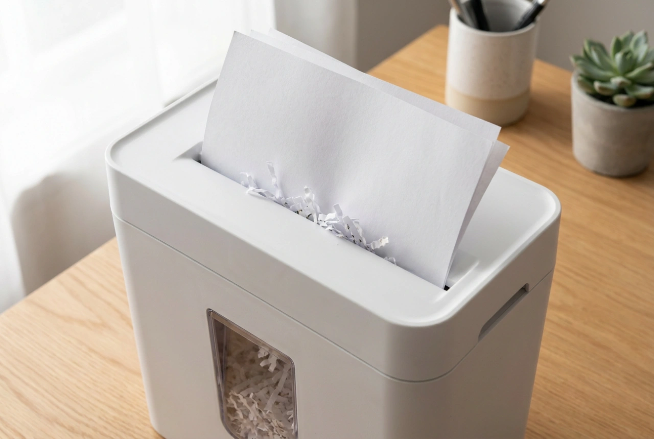 Kleine papierversnipperaar voor thuis: hoe u overbelasting van de motor voorkomt