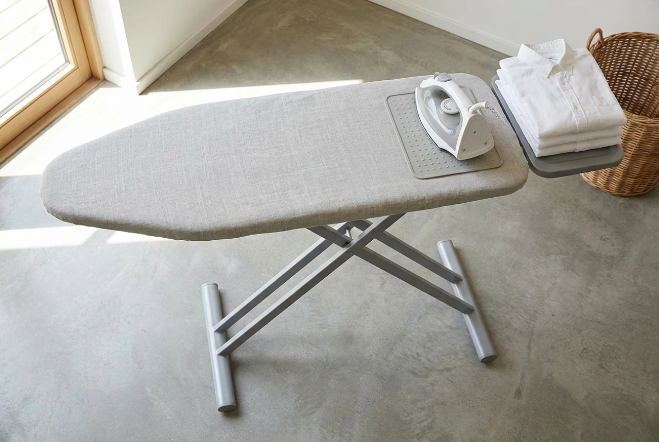 Hoe u een strijkplank beoordeelt op stabiliteit en ergonomie