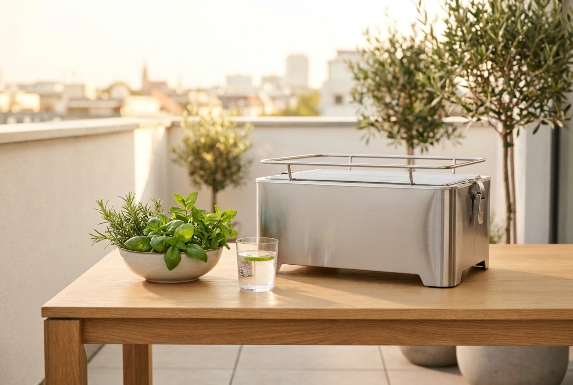 Elektrische grill op het balkon: veilig en verantwoord gebruiken in een appartement
