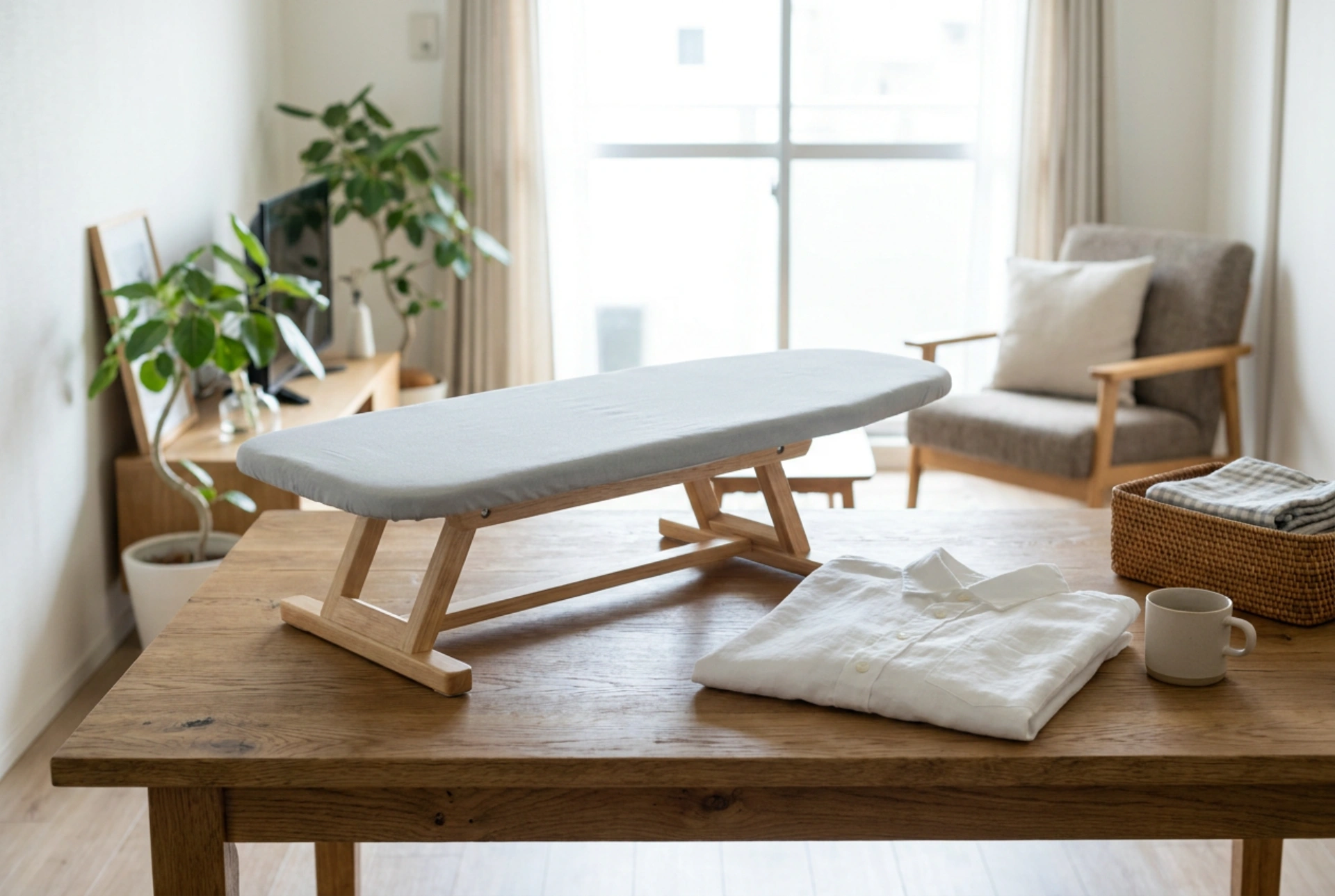 Compacte strijkplanken voor studio's, reizen en snelle retouches
