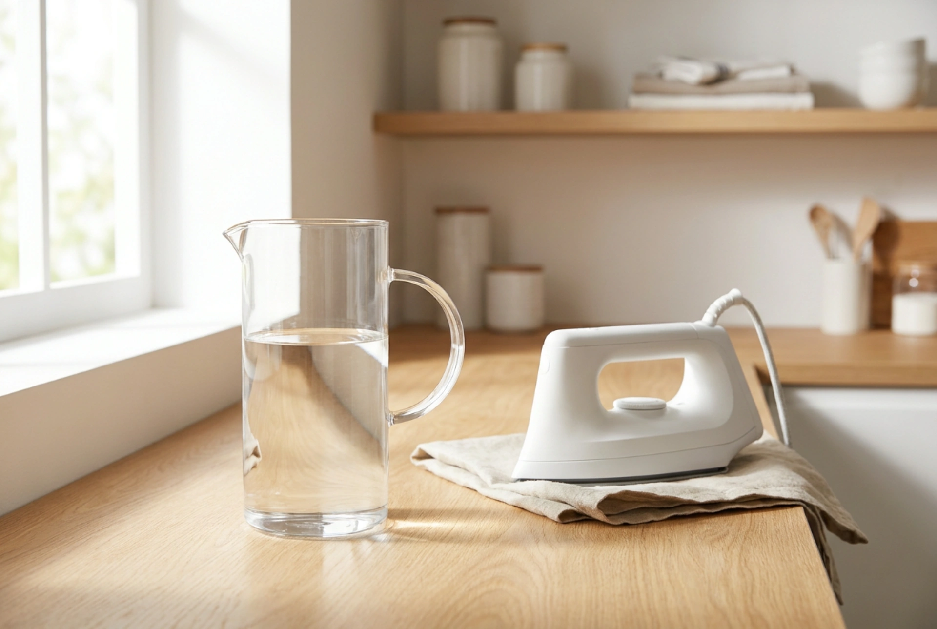 Zelf gedemineraliseerd water maken voor het strijkijzer