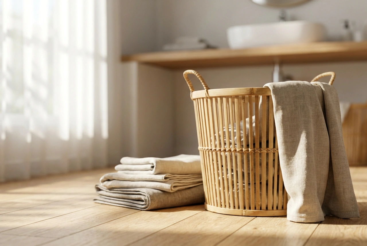 Bamboe wasmanden: Onderhoud en verzorging van natuurlijke materialen