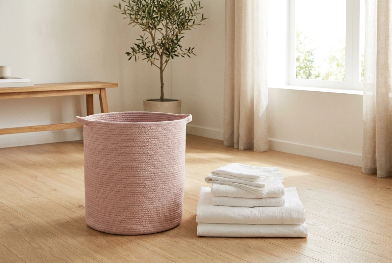 De roze wasmand in de kinderopruimzone: Structuur en hygiëne in de kinderkamer