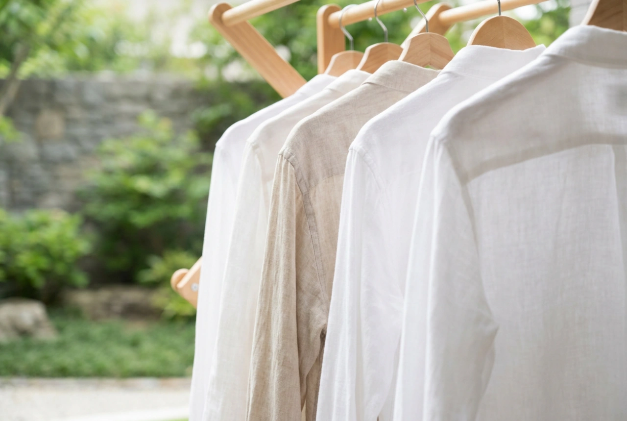 Buitenwasdroger en het beschermen van kleding tegen stof