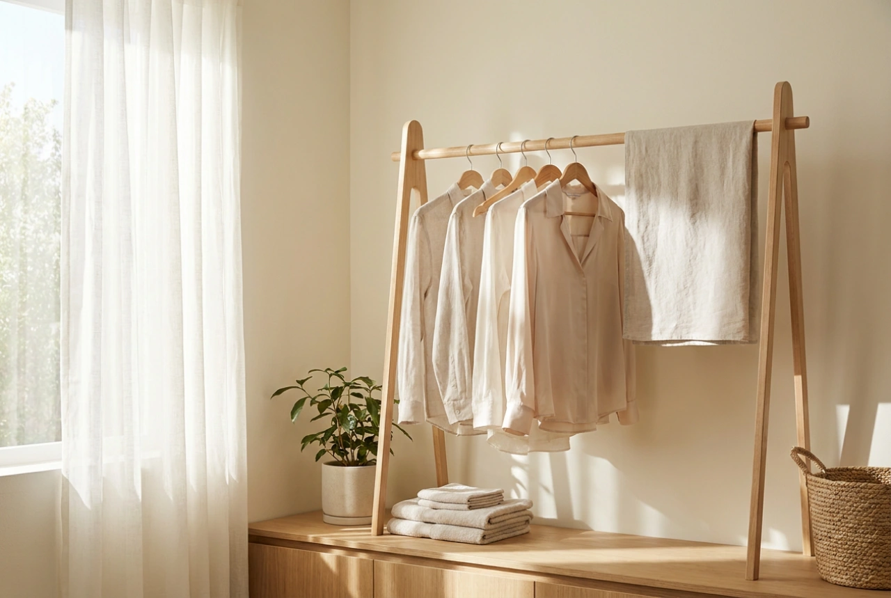 Droogkast voor kleding en zachte textielverzorging